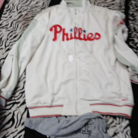Track jackets .Phillies throwback jersey. Jordan - Picture 4 of 16